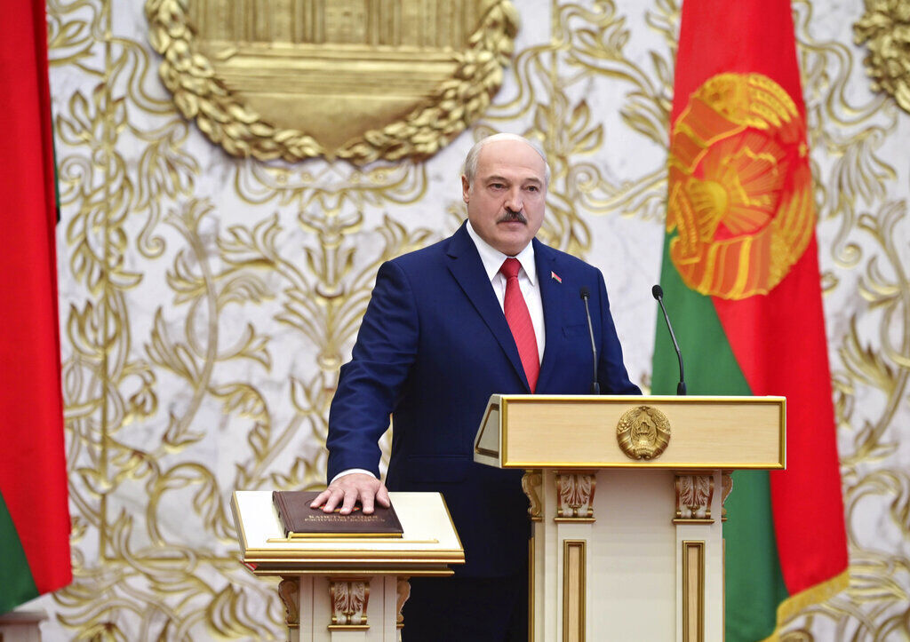 APTOPIX Belarus Lukashenko Inauguration